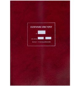 0093 Dziennik lekcyjny kl 1-3 MEN I/2
