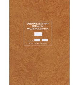 0094 Dziennik lekcyjny kl 1-3 MEN I/2a