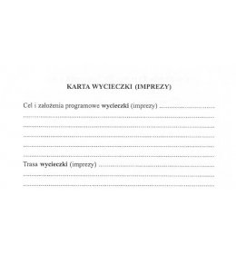0117 Karta wycieczki MEN-V/9