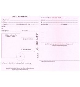 0150 Karta rowerowa dla uczniów 