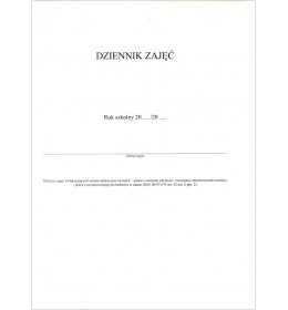 0207 Dziennik zajęć nauczyciela – godz. dodatk. (tzw. karciany)