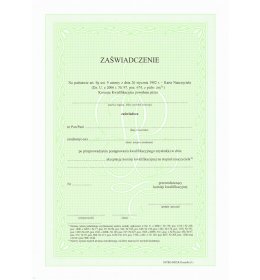 0802 Zaświadczenie o akceptacji Nomisji Kwalifikacyjnej
