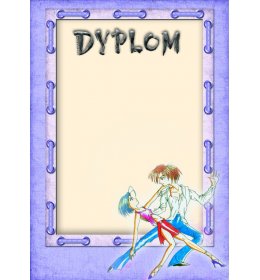 Dyplom taniec A646