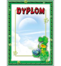 Dyplom konkurs ekologiczny A246