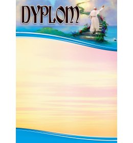 Dyplom z papieżem JPII A755