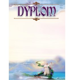 Dyplom z papieżem JPII A756