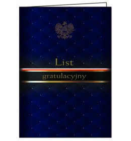 List gratulacyjny C1042