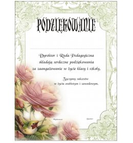 Podziękowanie A1093