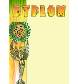 Dyplom sportowy A960