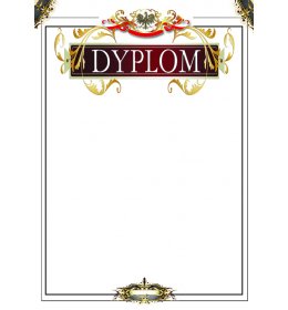 Dyplom uniwersalny A1113