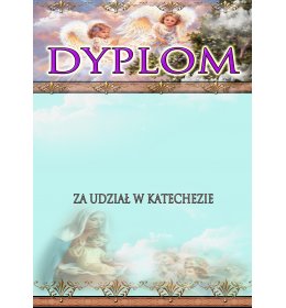 Dyplom  katecheza B109