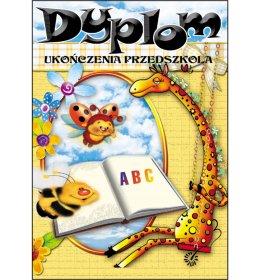 Dyplom ukończenia przedszkola C106