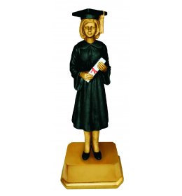 Statuetka absolwentka 22 cm RP70