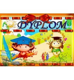 Dyplom ukończenia przedszkola C560