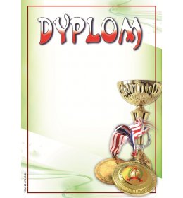 Dyplom sportowca A917