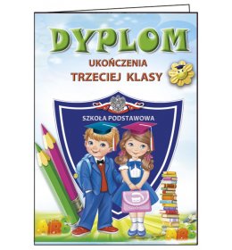 Teczka dyplom ukończenia 3 klasy TC1073
