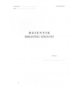 0098 Dziennik biblioteki szkolnej MEN-I/8