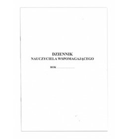 0203 dziennik nauczyciela wspomagającego  DNW/2019