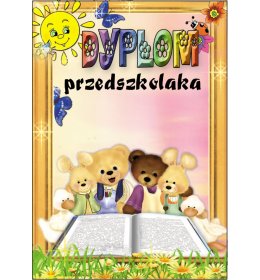 Dyplom przedszkolaka C139