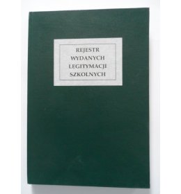 K11 Rejestr wydanych legitymacji