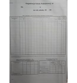 0120 Organizacja szkoły podstawiwej(większy) format A2  MEN-VI/2SP
