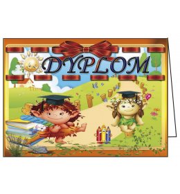 Dyplom pasowania na przedszkolaka C178