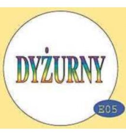 Znaczek Dyżurny E05