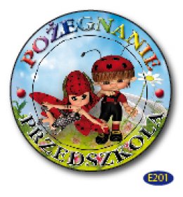 Znaczek Pożegnanie przedszkola E201
