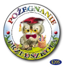 Znaczek Pożegnanie przedszkola E205