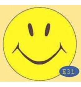 Znaczek uśmiech E31