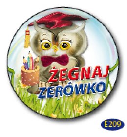 Znaczek Żegnaj zerówko E209