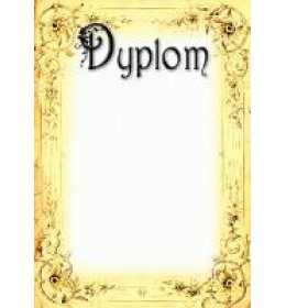 Dyplom uniwersalny A1138