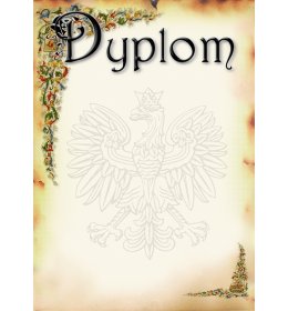 Dyplom uniwersalny A634
