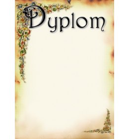 Dyplom uniwersalny A946