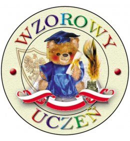 Znaczek Wzorowy uczeń E42