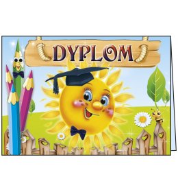 Dyplom ukończenia przedszkola C08P