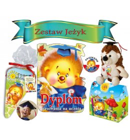 Zestaw pasowanie na ucznia (jeżyk)