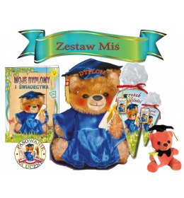 Zestaw pasowanie na ucznia (miś)