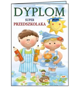 Dyplom super przedszkolaka C13