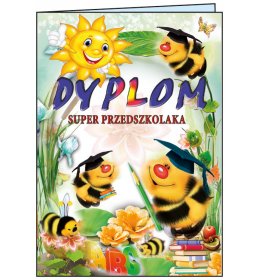 Dyplom super przedszkolaka C49