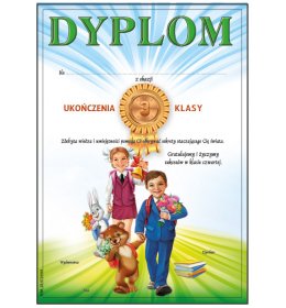 Dyplom ukończenia 3 klasy A333