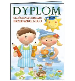 Dyplom ukończenia oddziału przedszkolnego C930