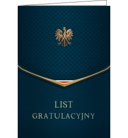 List gratulacyjny C114