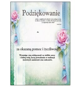 Podziękowanie A982