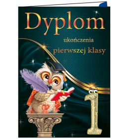 Teczka dyplom ukończenia 1 klasy TC1080