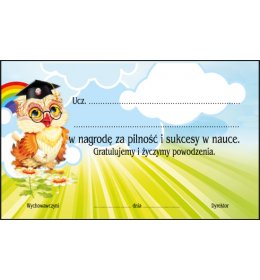 Dedykacja do nagrody książkowej J197