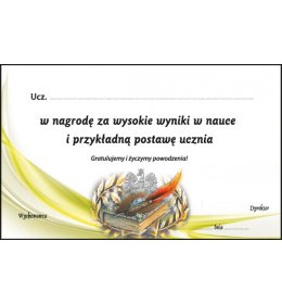 Dedykacja do nagrody książkowej J83