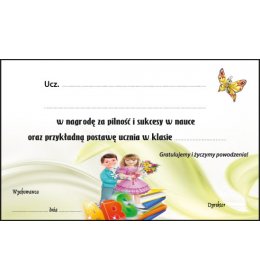 Dedykacja do nagrody książkowej J71