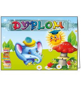 Dyplom pasowanie na przedszkolaka C21P16