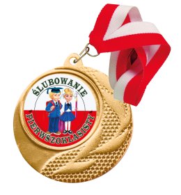 Medal ślubowanie pierwszoklasisty MD1039